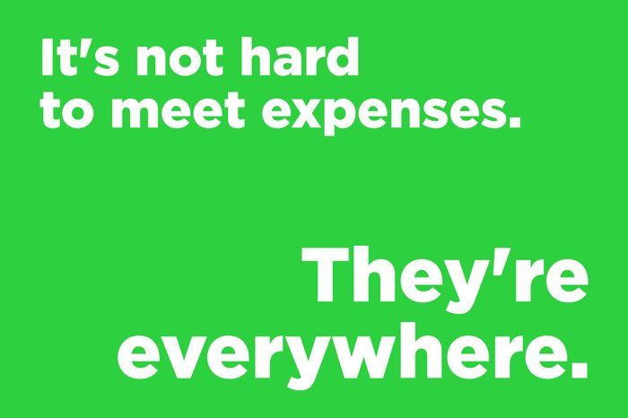 corny joke meet expenses