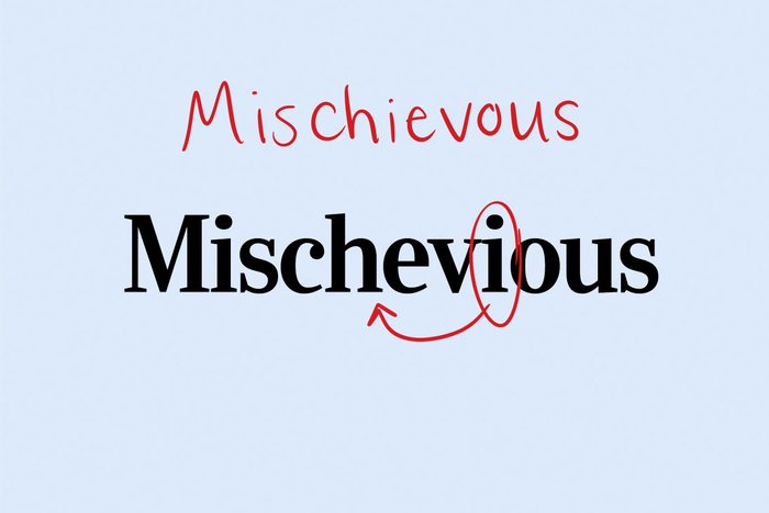 Misspelled word