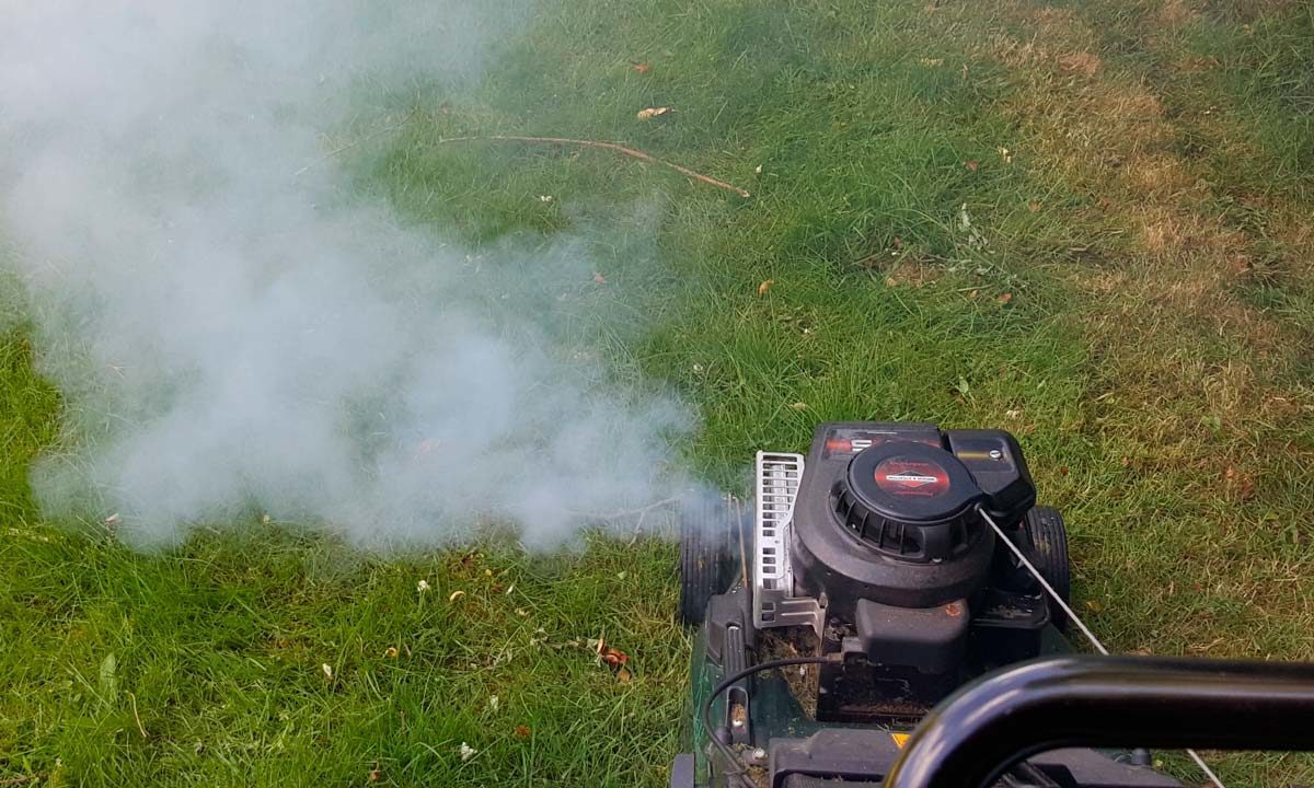 Why Is My Lawn Mower Smoking?