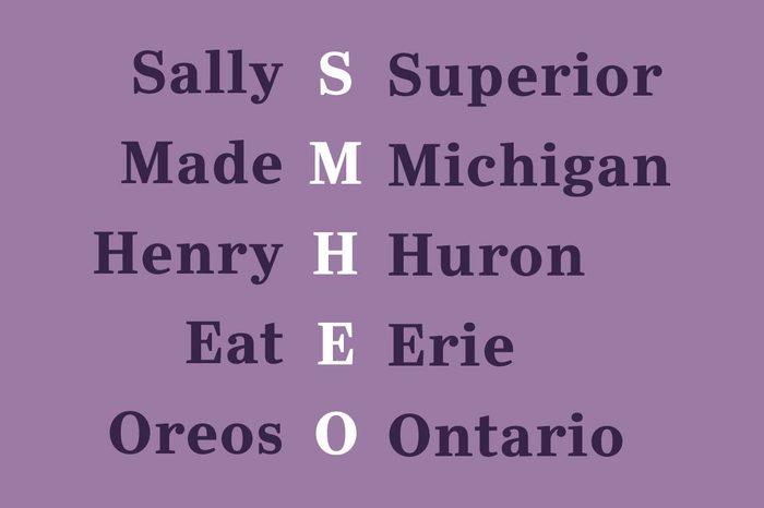 the great lakes mnemonic device