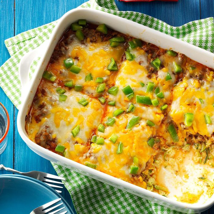 Minnesota: Zucchini Pizza Casserole