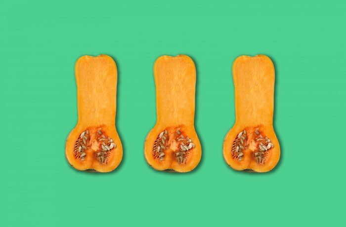 squash on green