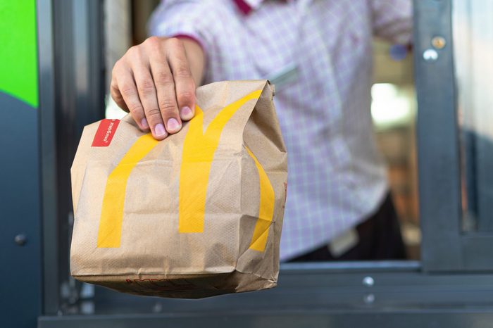 Mcdonalds bag