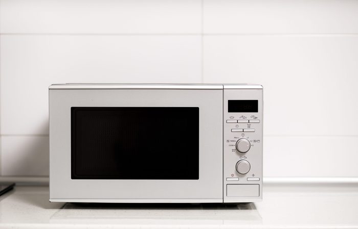Modern kitchen interior. Kitchen interior with electric and microwave oven.