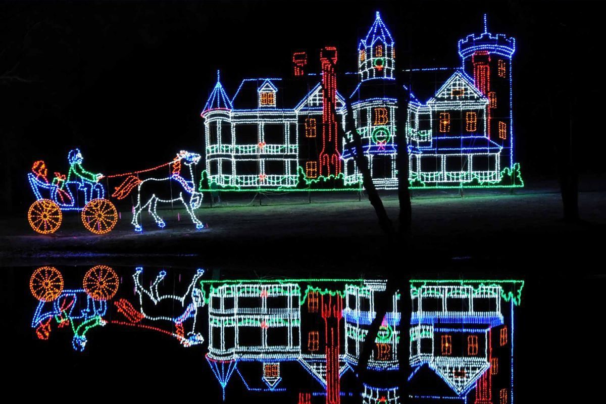 Bright Nights At Forest Park Springfield Massachusetts