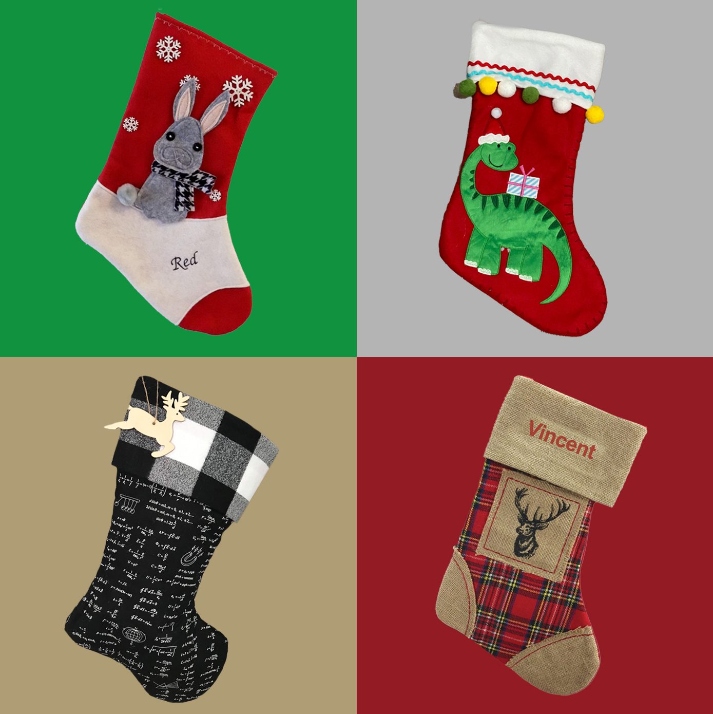 22 Best Personalized Christmas Stockings for Everyone in Your Home