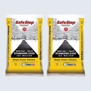 Two yellow bags labeled 
