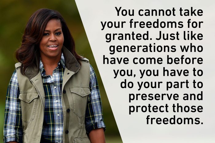 michelle obama quote first lady