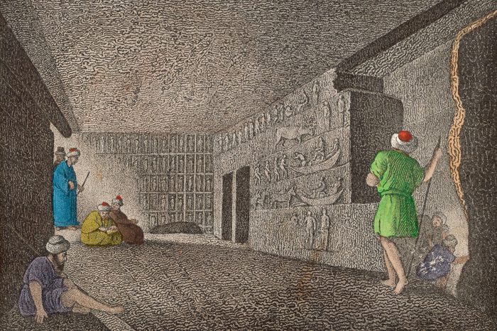 The Catacombs of the Pyramids of Giza 1836