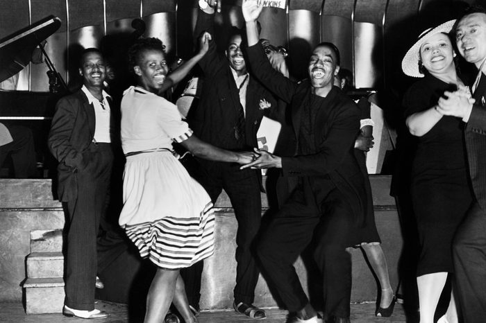 New York, NY: Jitterbug in Harlem mid 1930's. Photo.