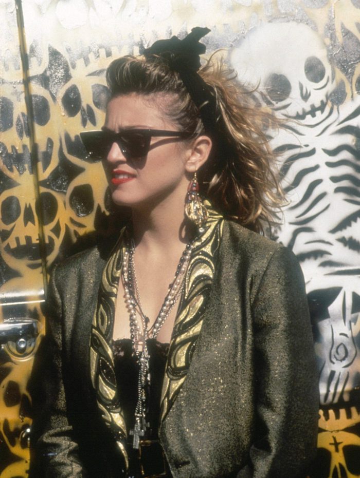 madonna on set desperately seeking susan movie fashion