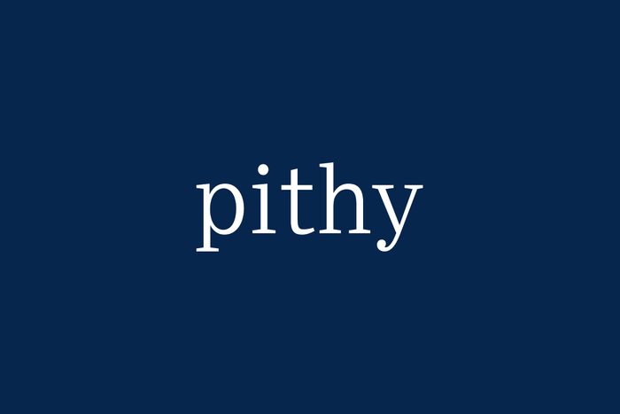 Pithy Fancy Word