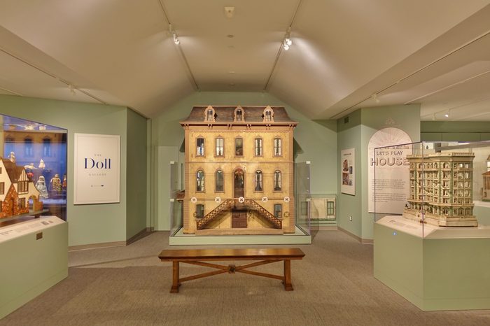 KANSAS CITY, MO -17 AUG 2018- View of the National Museum of Toys and Miniatures (Kansas City Toy and Miniature Museum) located in Kansas City, Missouri.