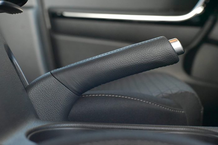 car emergency break handle