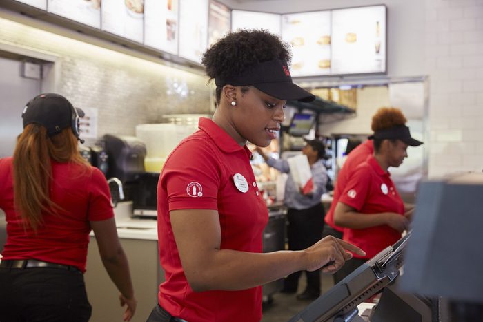 chick fil a employee