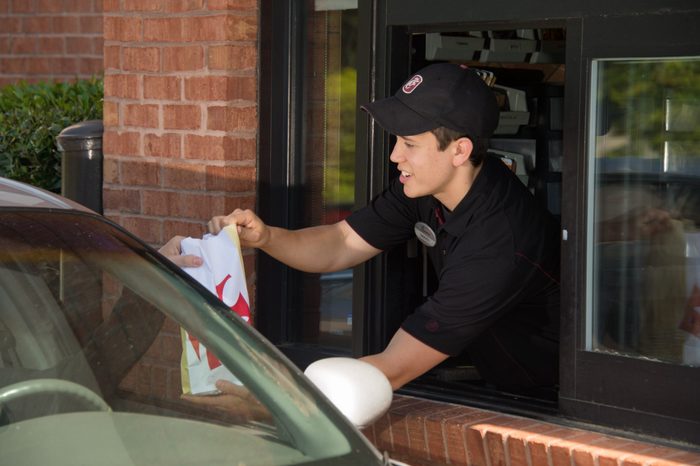 chick fil a drive thru