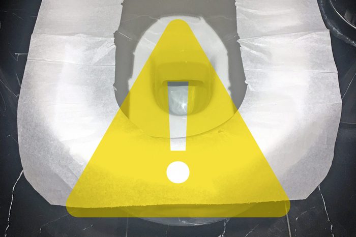 toilet seat covers be careful flushing