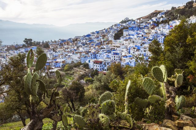 General view of the medina