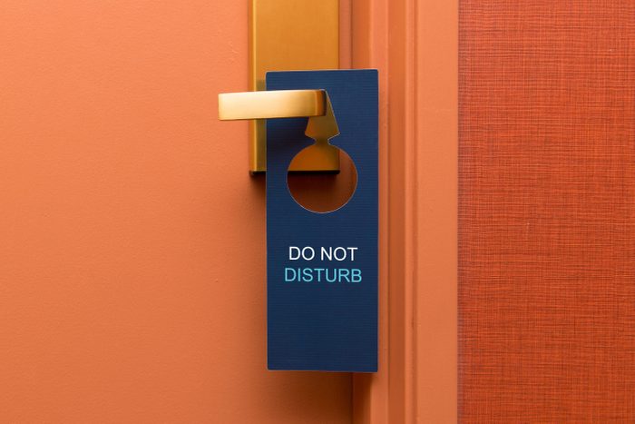 Do not disturb