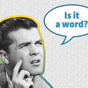 Man thinking with a puzzled expression, holding his chin. Speech bubble asks, 