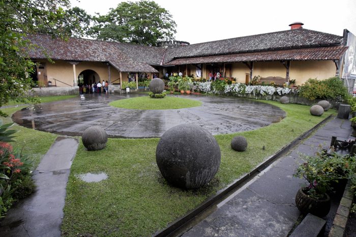 TO GO WITH AFP STORY Pre-Columbian stone