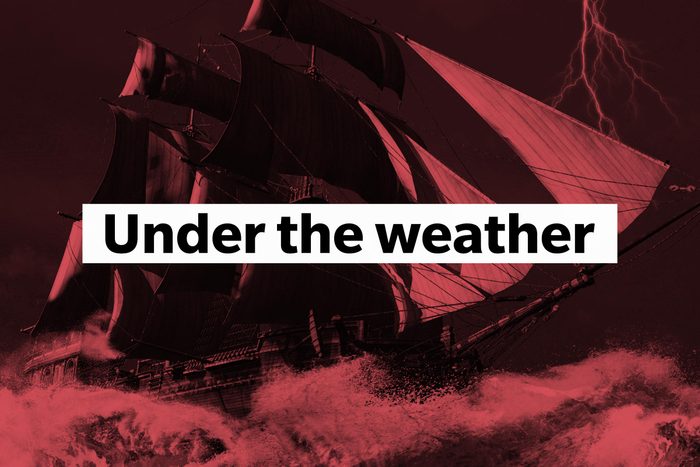 Under the weather