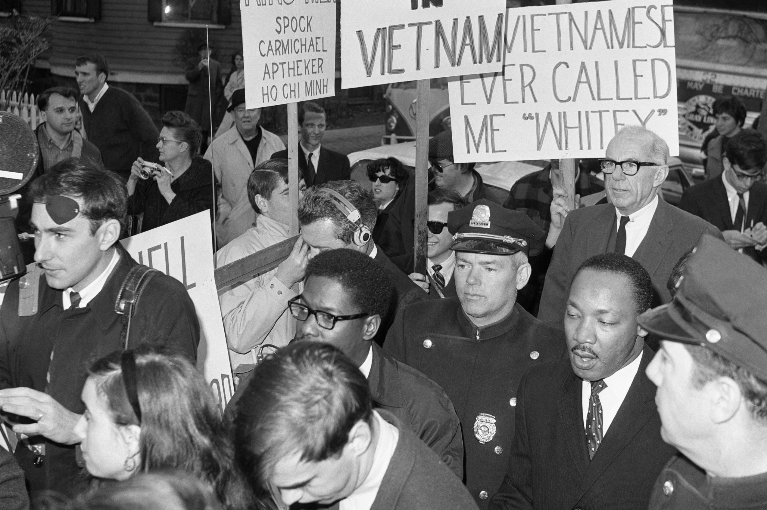 Rev. Martin Luther King and Dr. Benjamin Spock