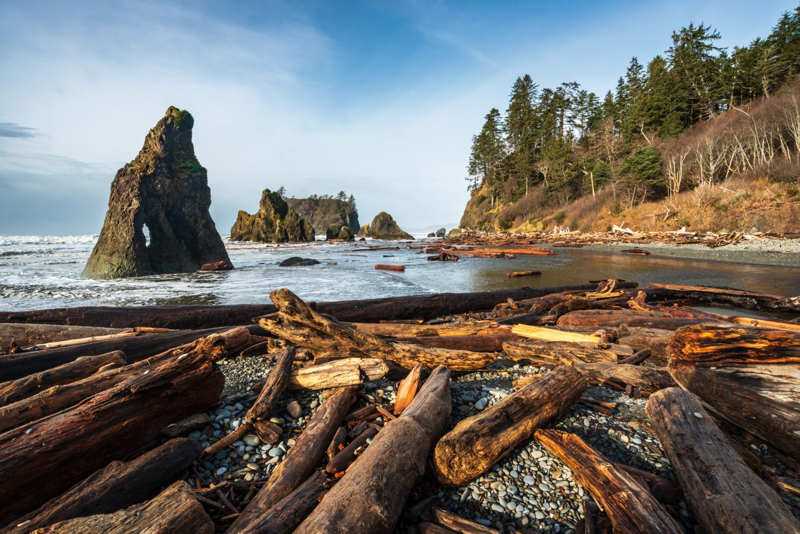 Ruby Beach In Olympic National Park
