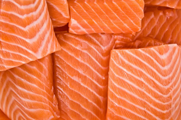 Sliced Salmon
