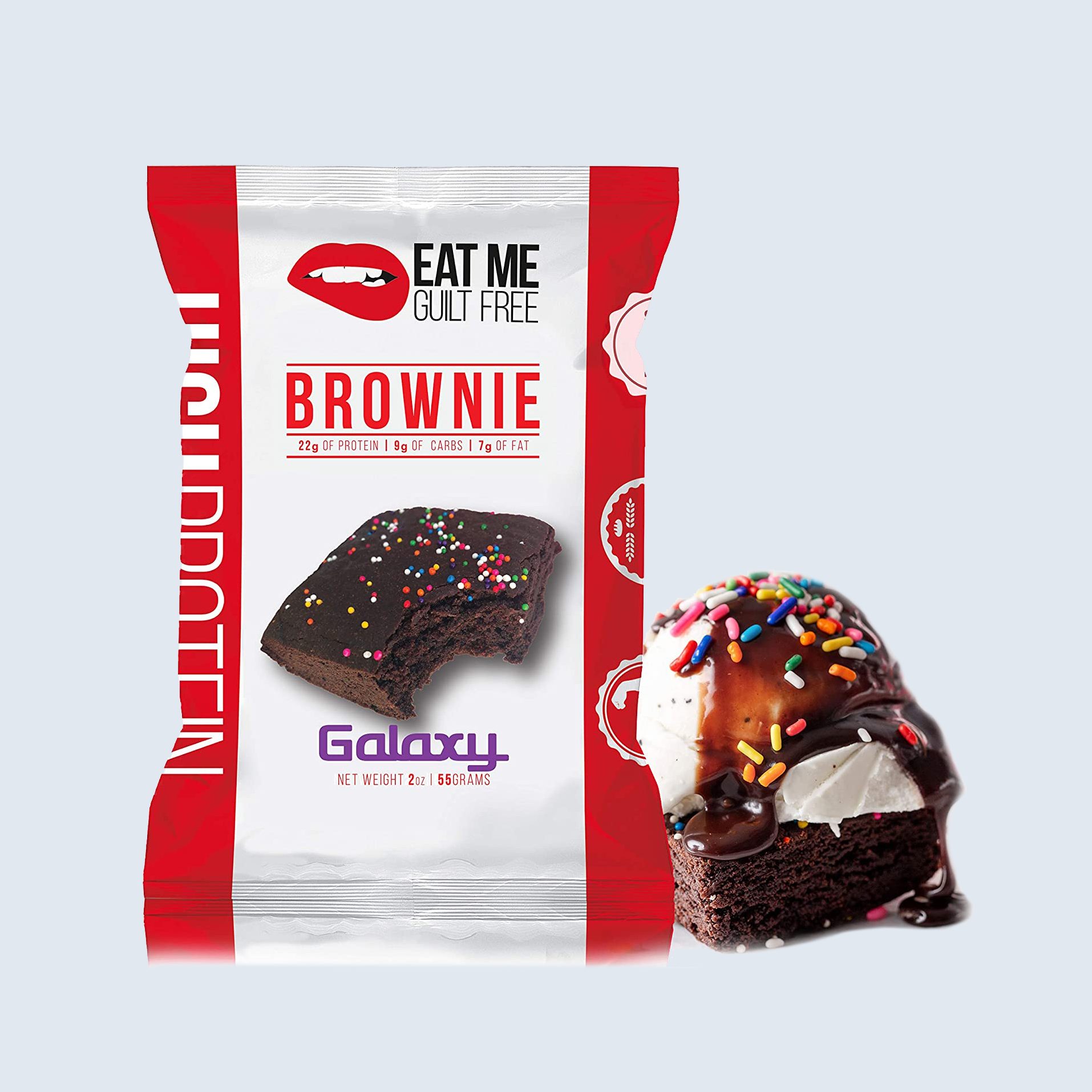 Galaxy Eat Me Guilt-Free Brownies