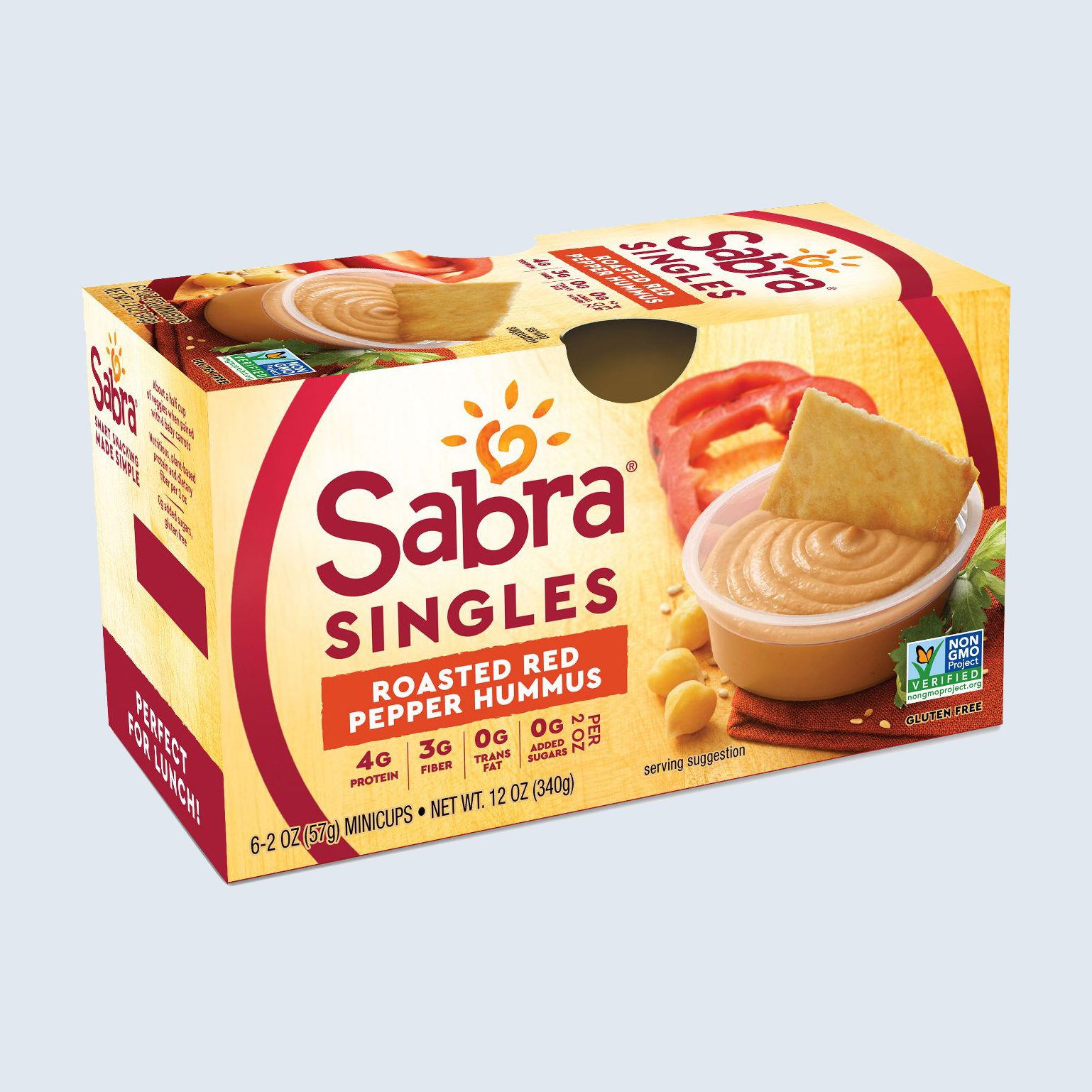 Sabra Roasted Red Pepper Hummus