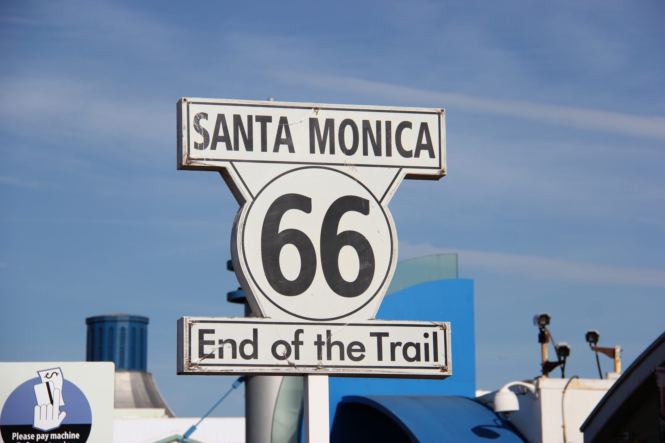 The Historic Route 66 Sign