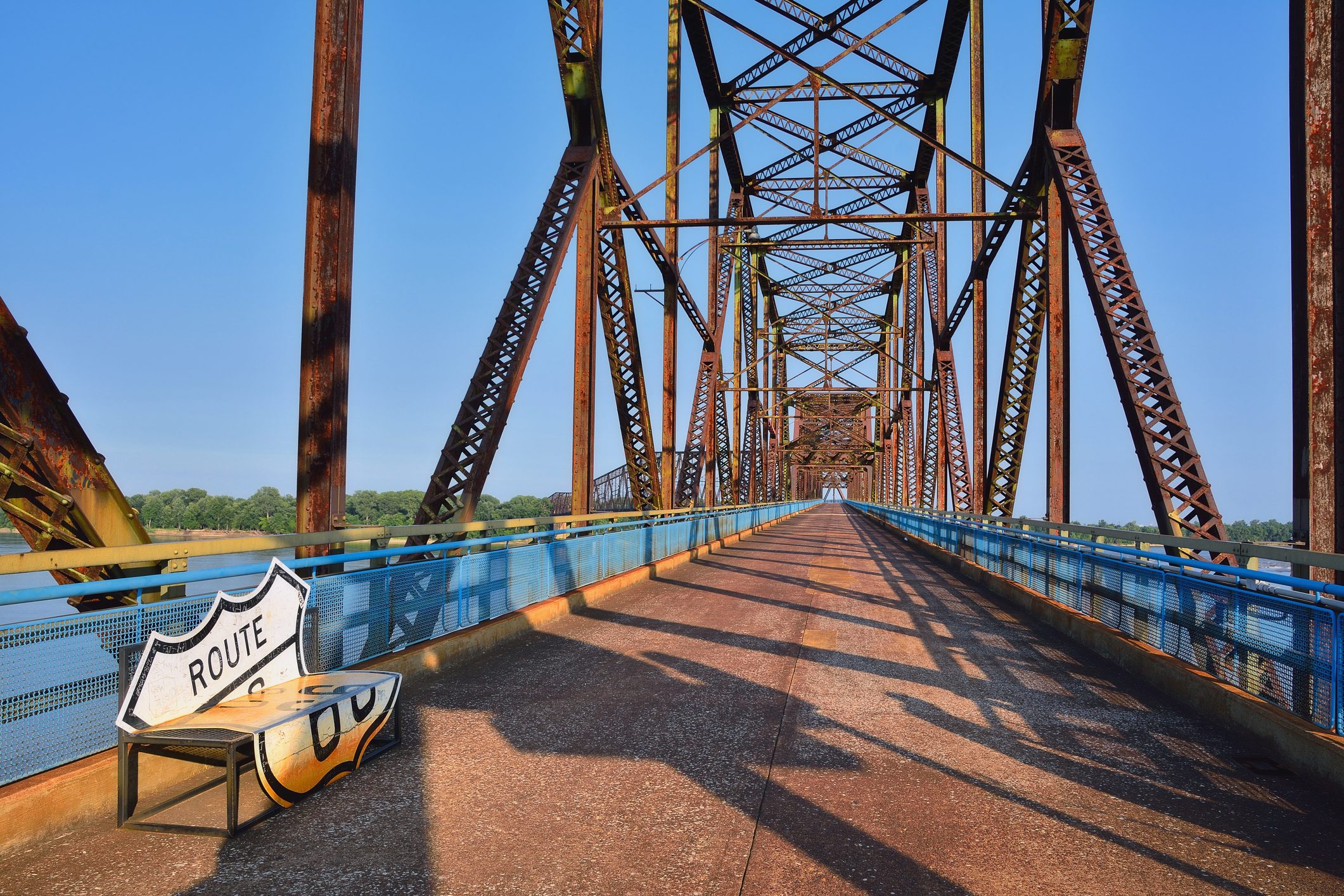 Old Chain of Rocks bridge