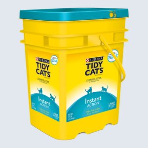 Yellow bucket labeled 