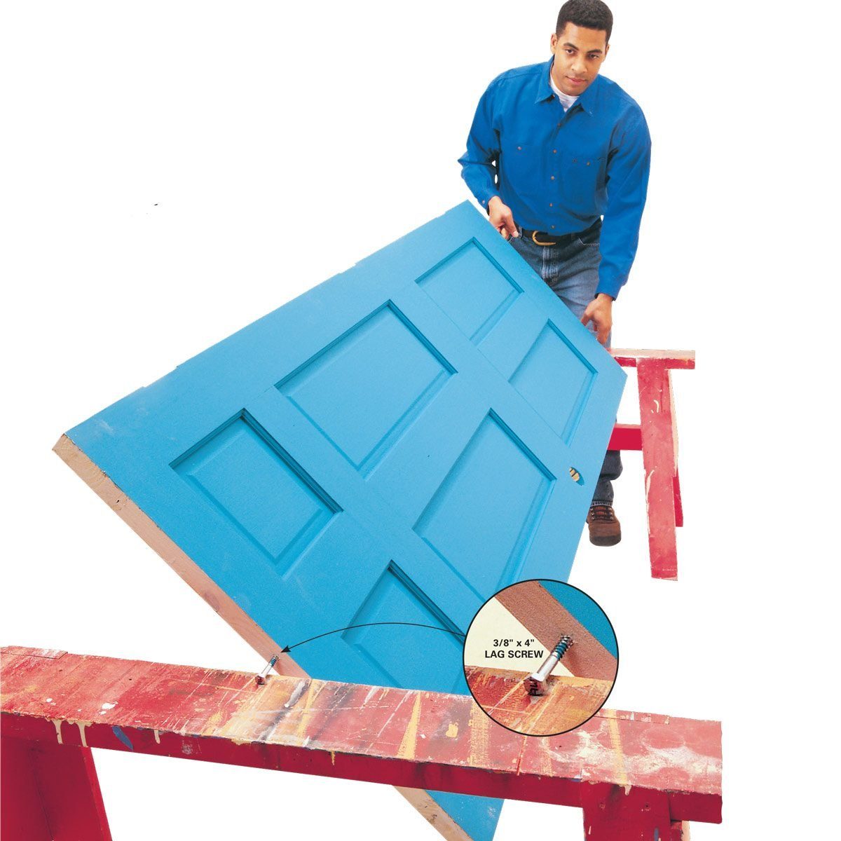 handy hints door painting