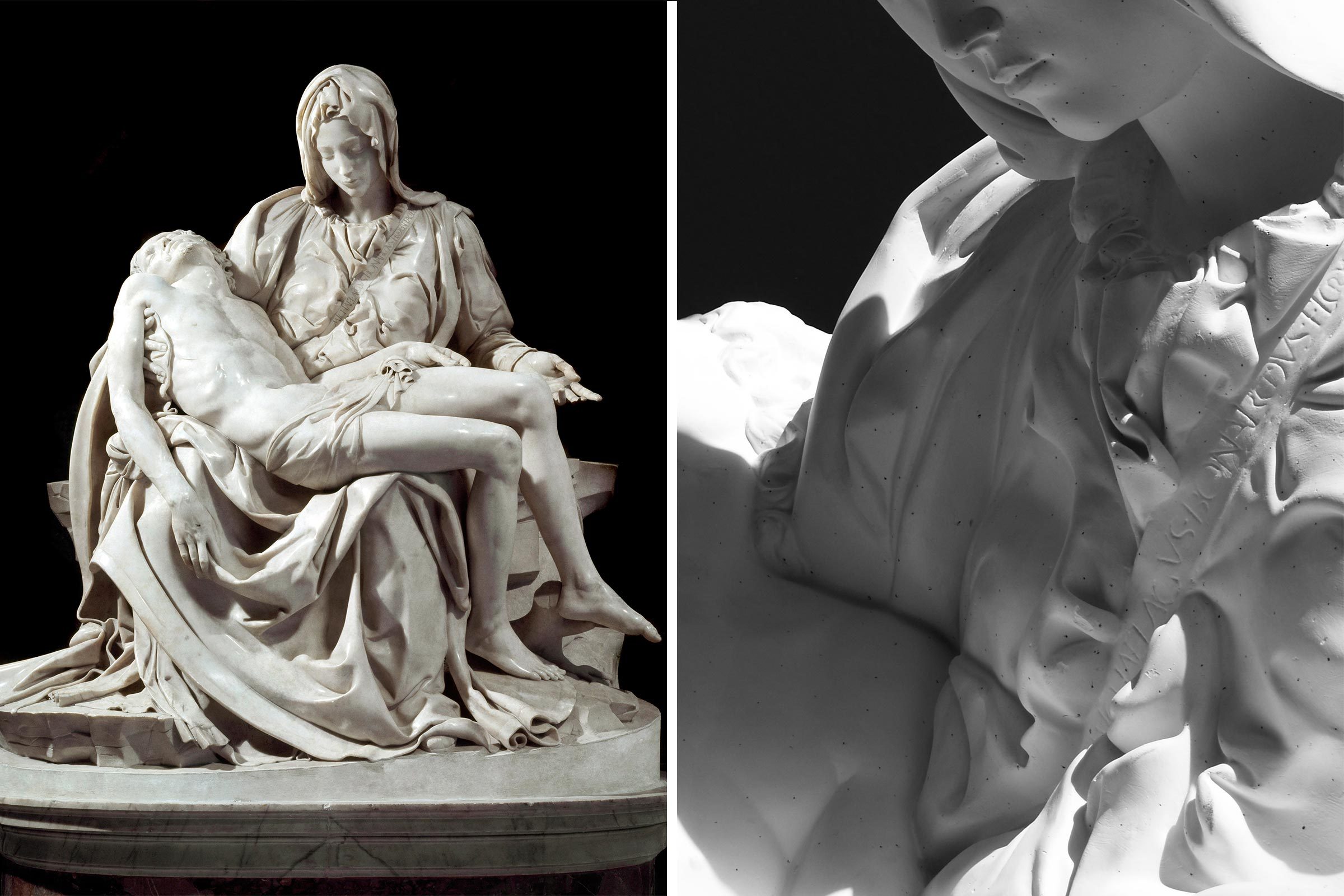 Hidden feature in famous statue