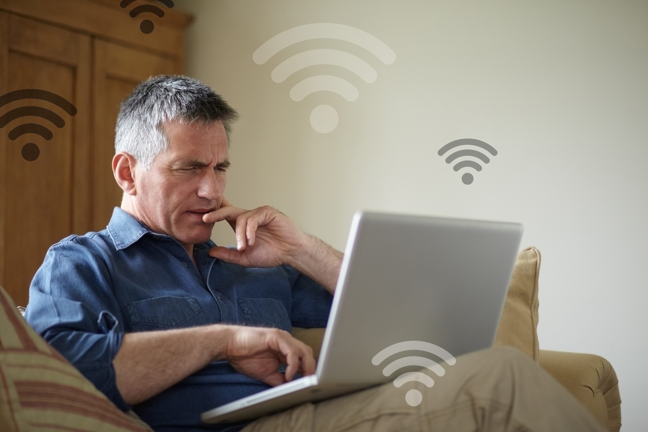 unusual ads stolen wifi
