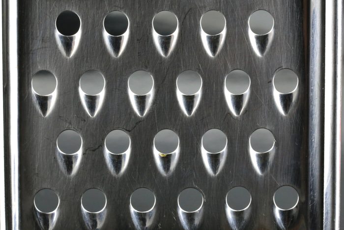 Full frame of Grater utensil
