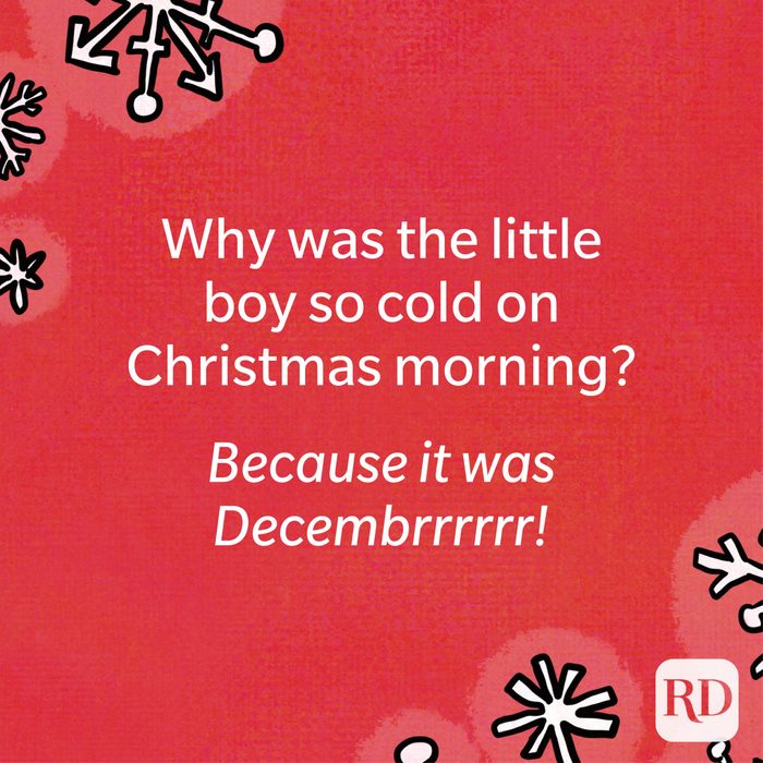 Why was the little boy so cold on Christmas morning?