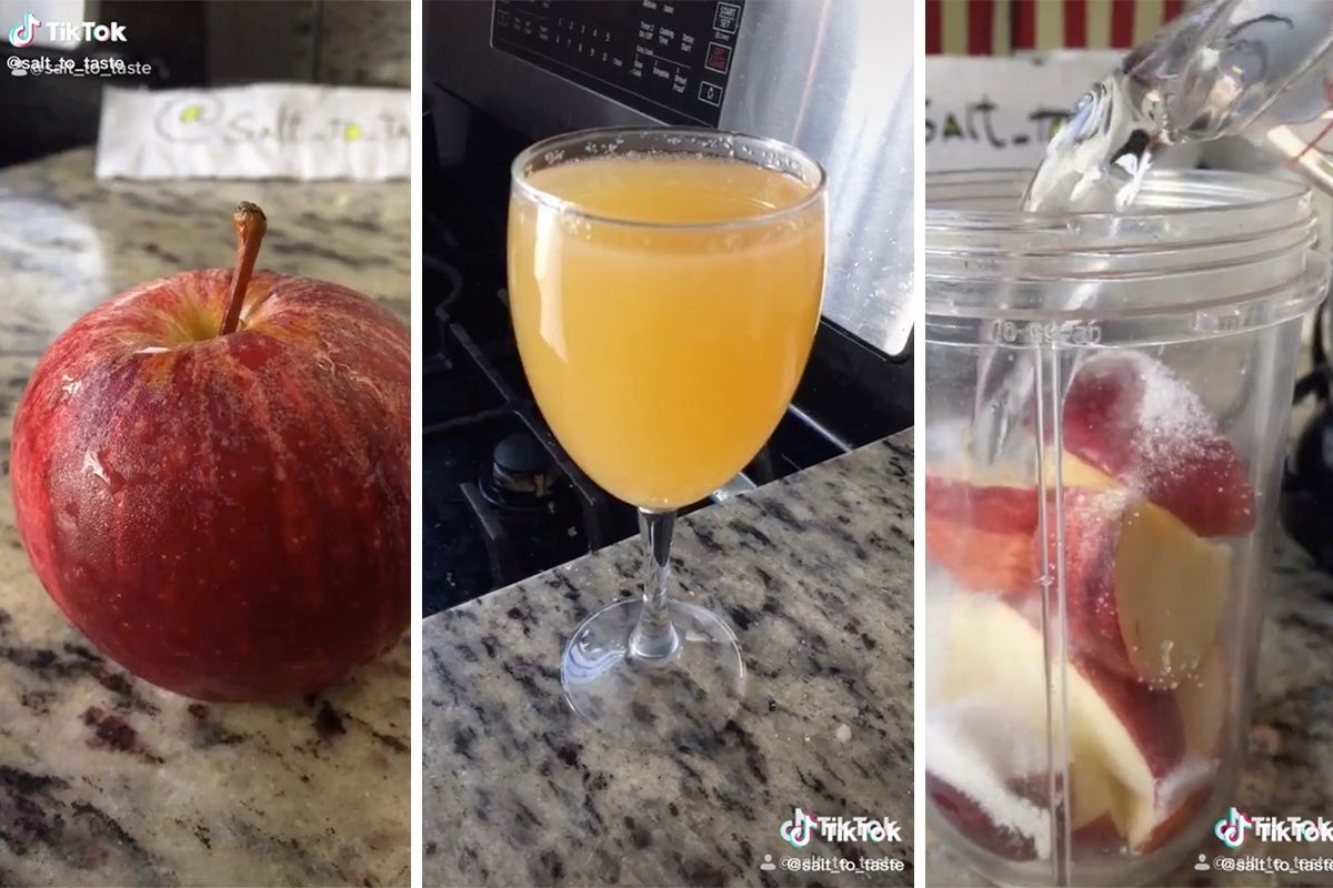 You Can Make Fresh Apple Juice In 30 Seconds—Here’s How