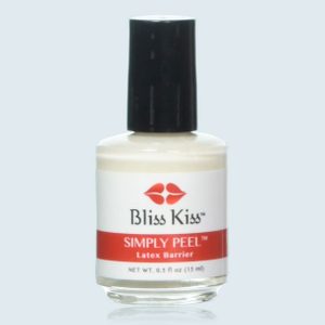A nail polish bottle displays the label 