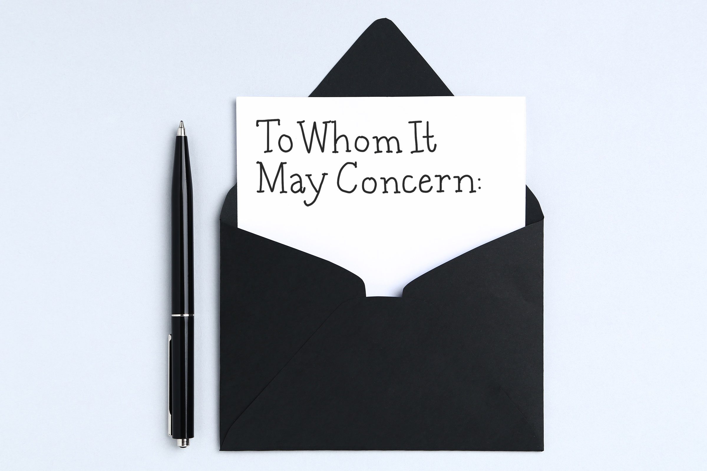 To Whom It May Concern: What It Means and How to Use It
