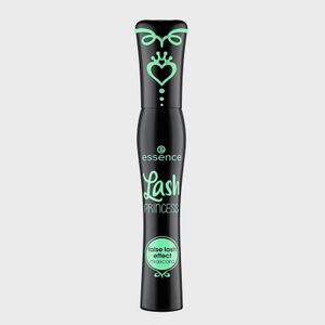 Black mascara bottle labeled 