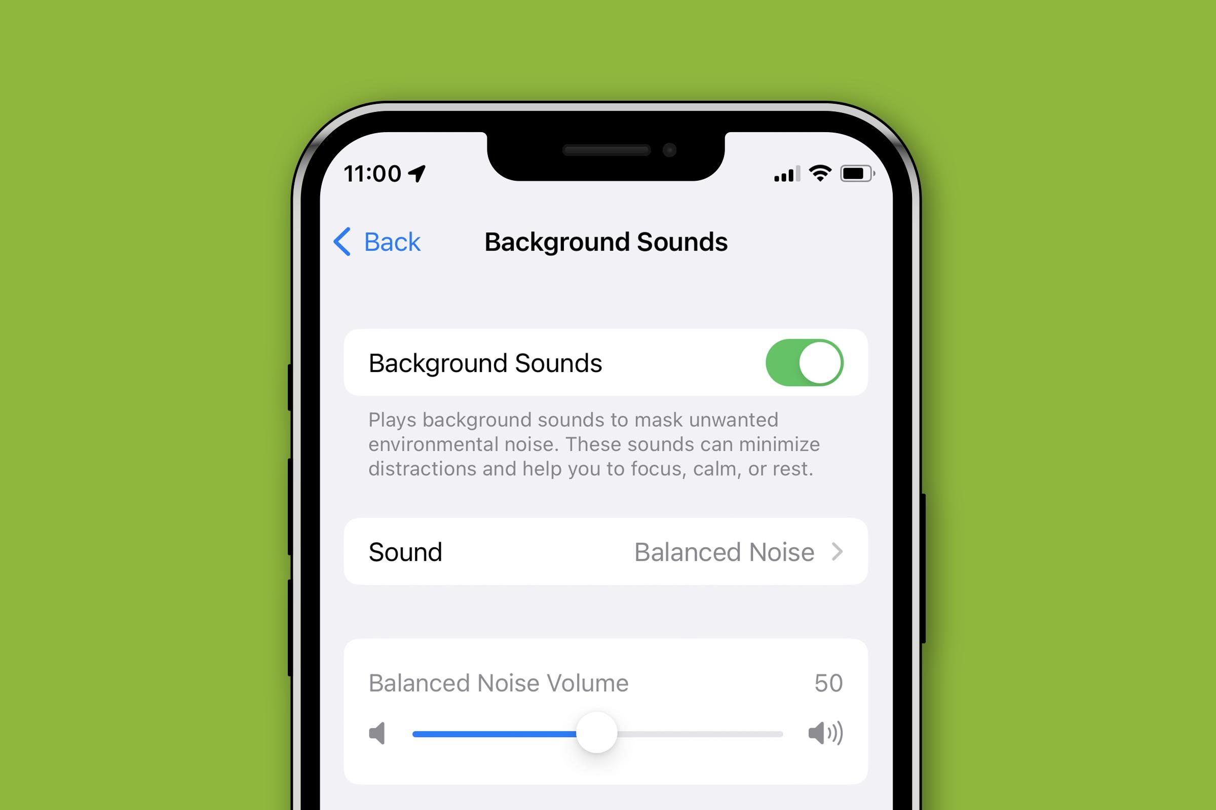 Iphone Tricks White Noise