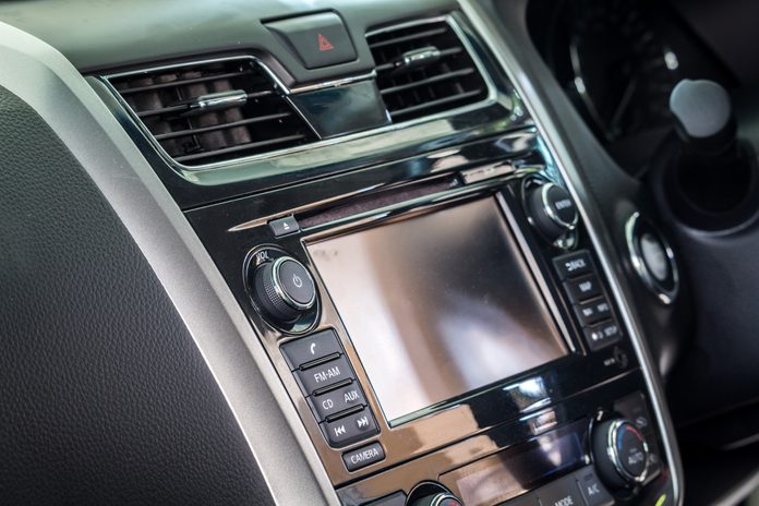 Control Panel Of Car