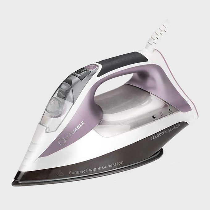 Iron resting, showcasing 