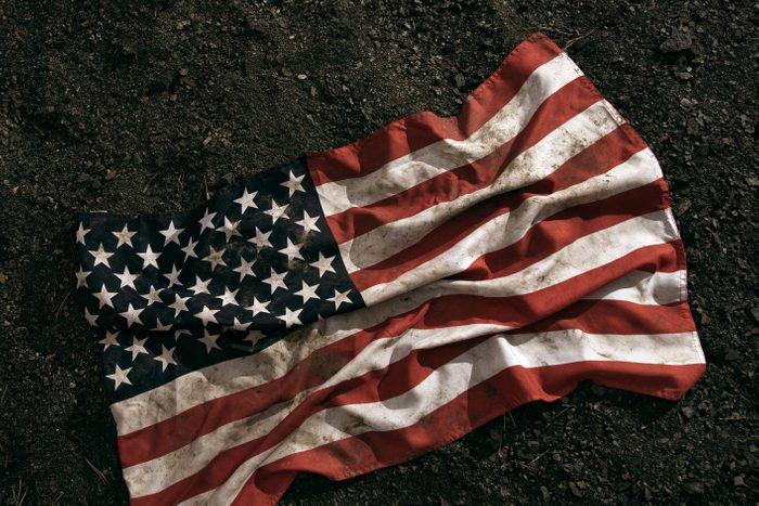 Grungy American Flag
