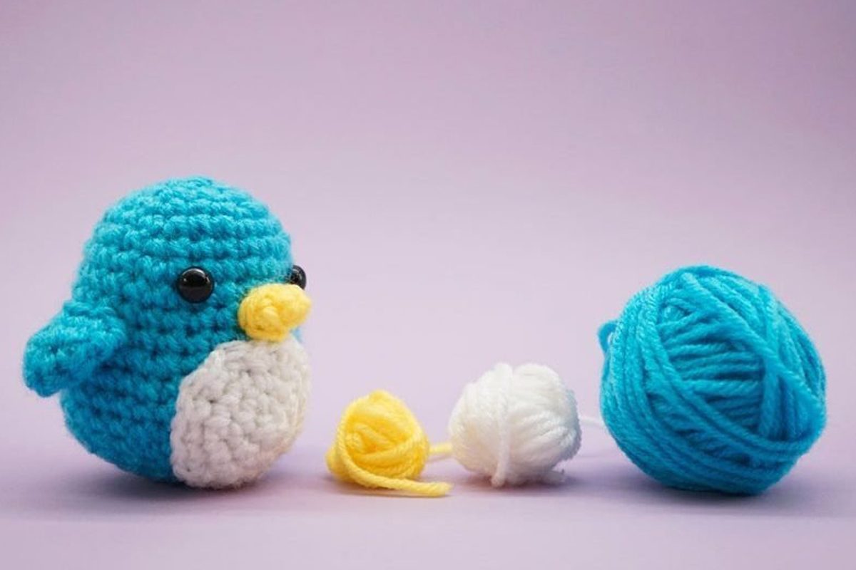 Beginner Learn To Crochet Kit Penguin 