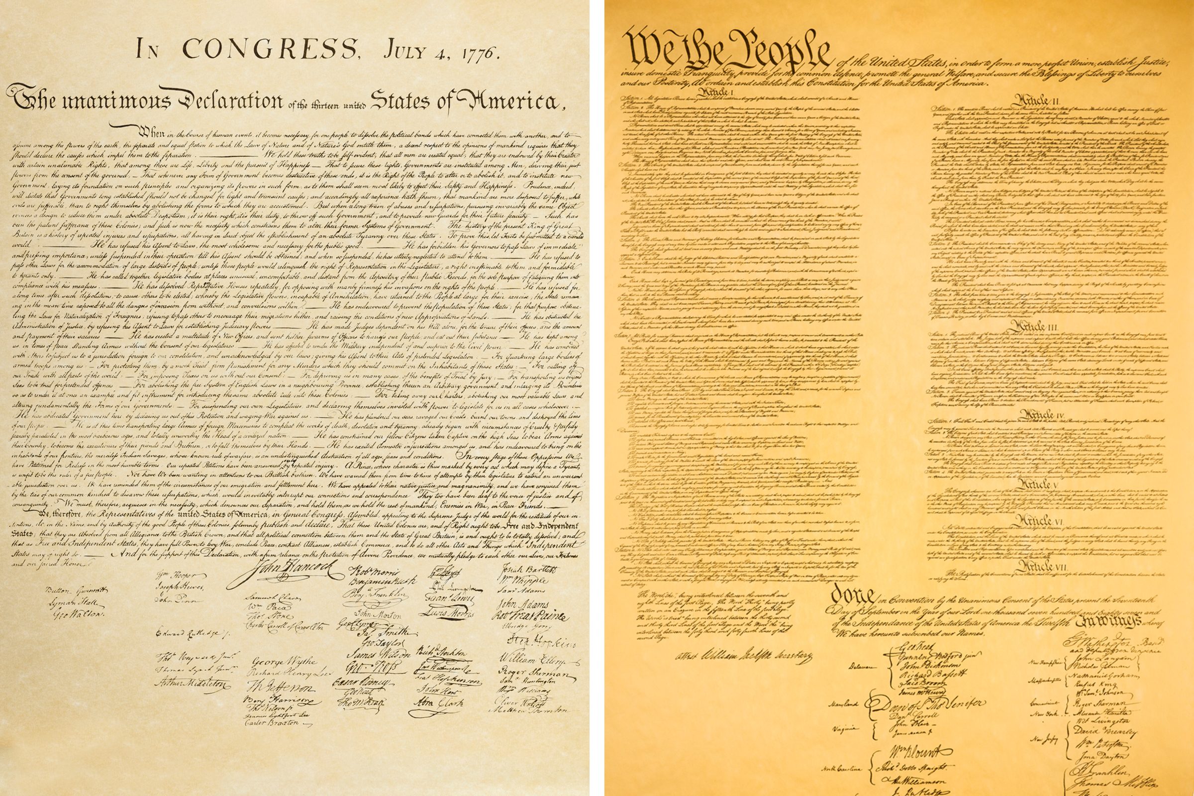 The Declaration of Independence vs. The Constitution: What’s the Difference?