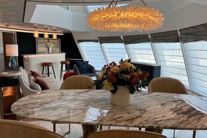 cruise ship suite